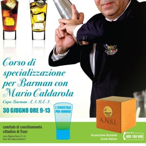 Corso di specializzazione per Barman con Mario Caldarola